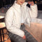 Short warm down jacket with drawstring - ROUTINE FASHION